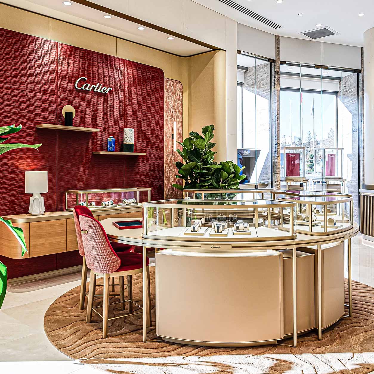 Luxury retail interior