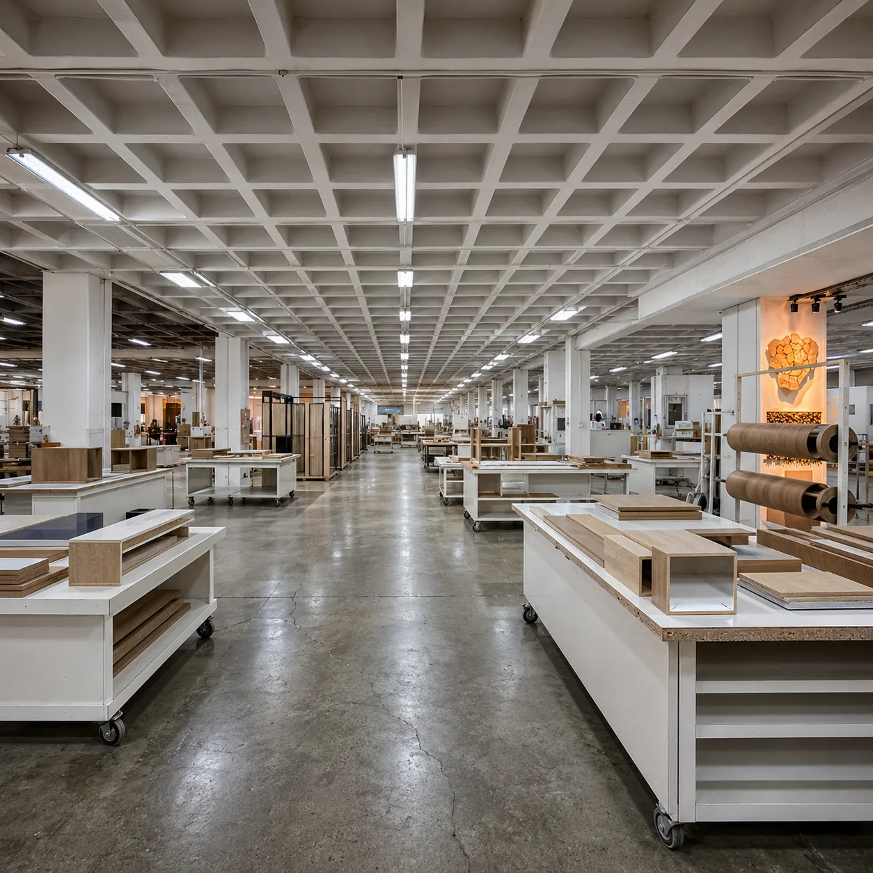 A wide view of the arcoglobal production floor