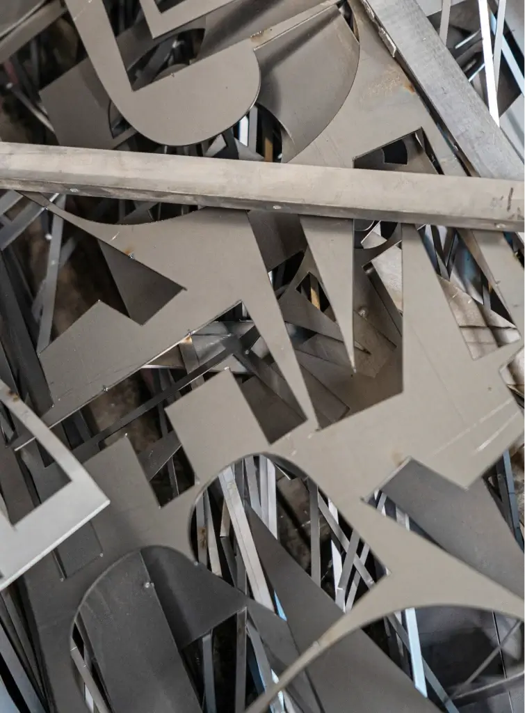 Reused metal production offcuts